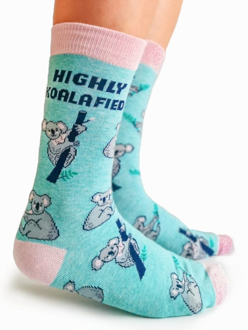 Women's Uptown Sox Crew Socks | Koalafied Socks | NWT